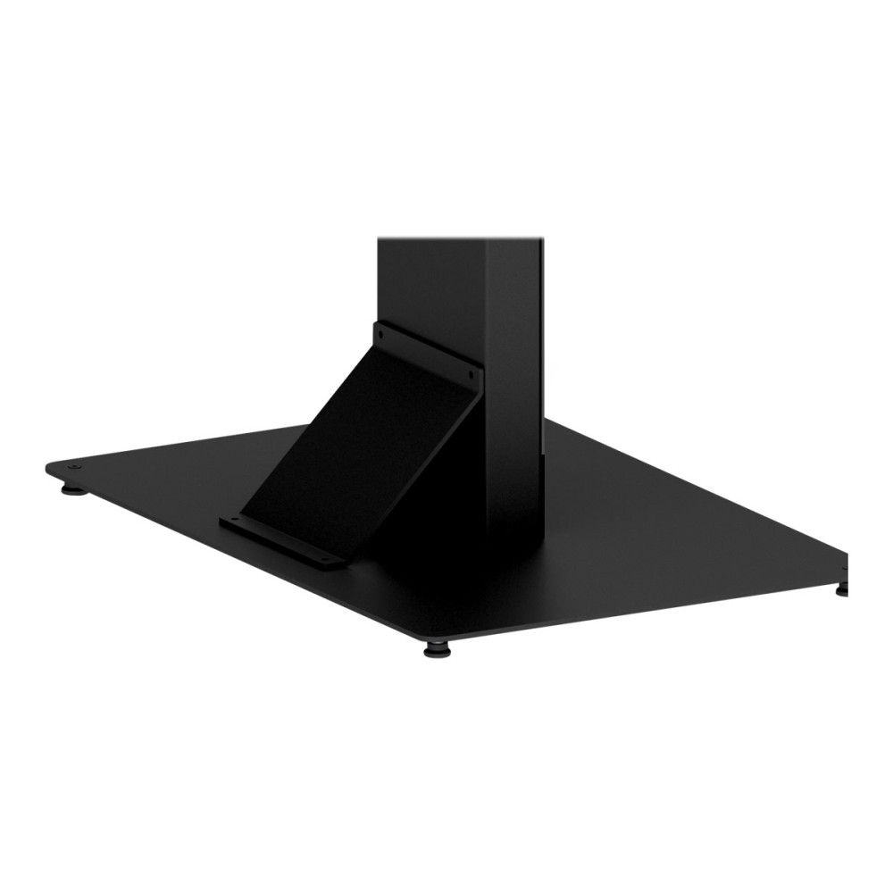 Produktbild för HI-ND Floorstand Glass with Casing 55" ställ - för LCD-panel för digital skyltning - svart, RAL 9005