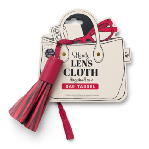 That Company Called If Bag Tassel Lens Cloths - Burgundy