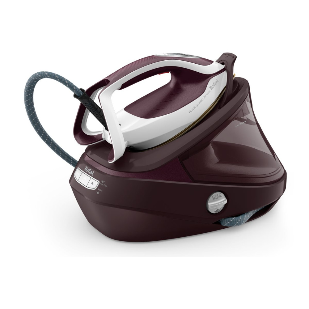 Produktbild för Tefal Pro Express Ultimate II GV9721E0 - strykjärn med separat ånggenerator - sula Durilium AirGlide Autoclean