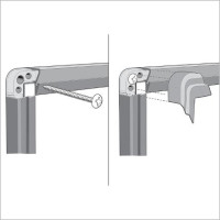Produktbild för Whiteboard Premium Plus Emalj 150x120cm