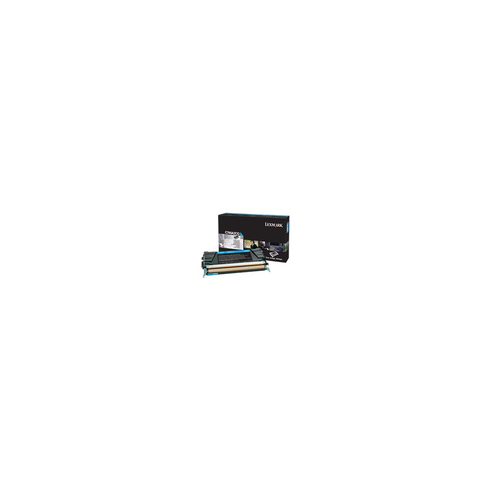 Produktbild för Lexmark - cyan - original - tonerkassett - Lexmark Corporate