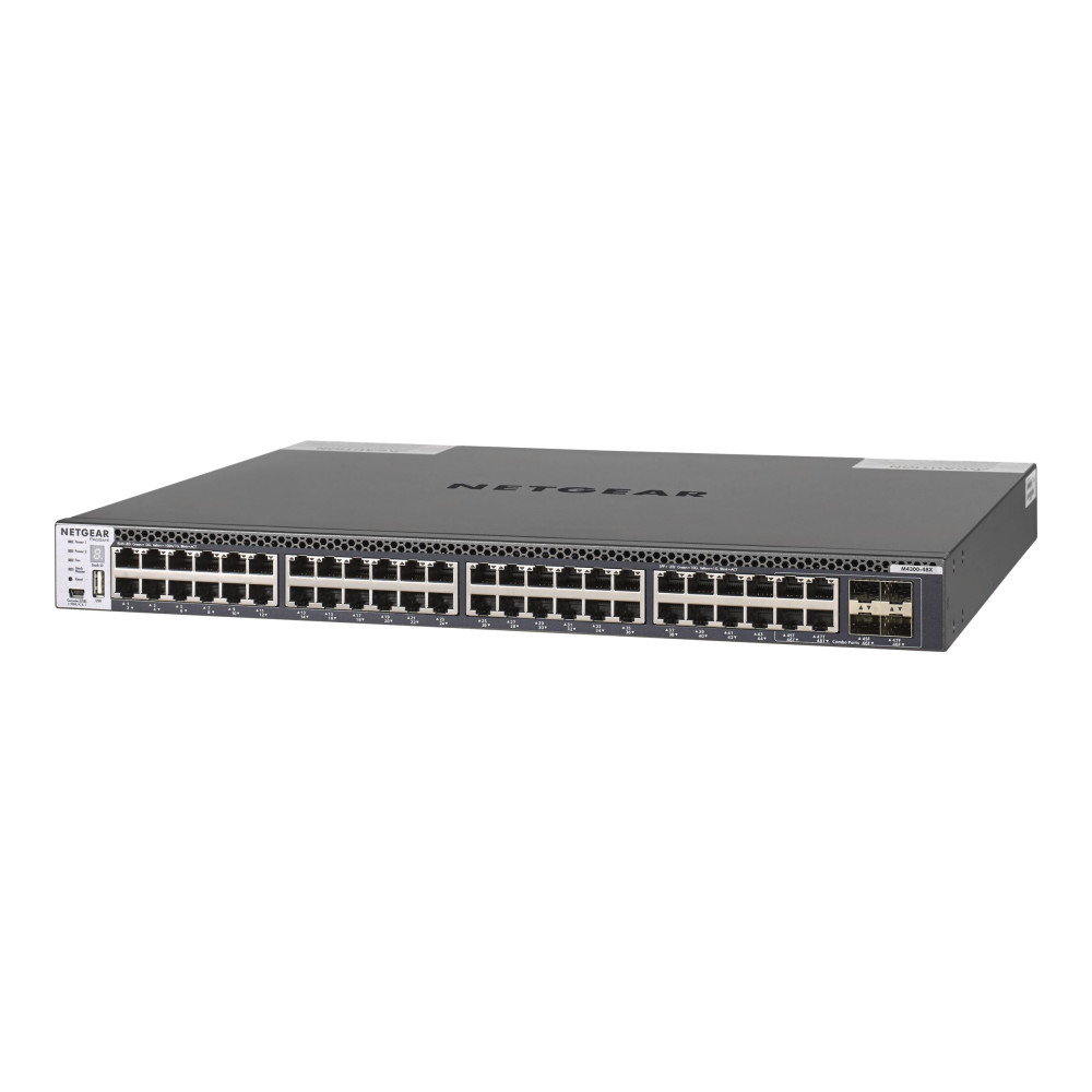 Produktbild för NETGEAR M4300-48X - switch - 48 portar - Administrerad - rackmonterbar