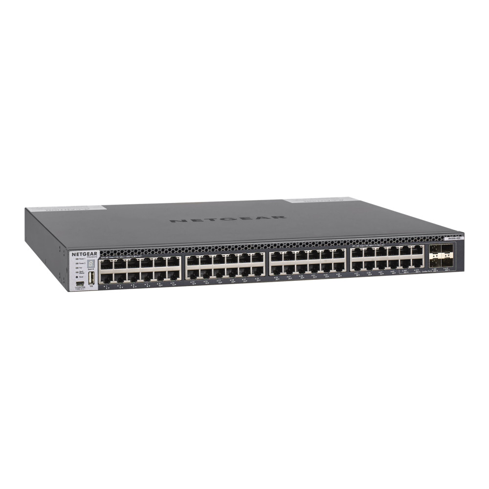 Produktbild för NETGEAR M4300-48X - switch - 48 portar - Administrerad - rackmonterbar