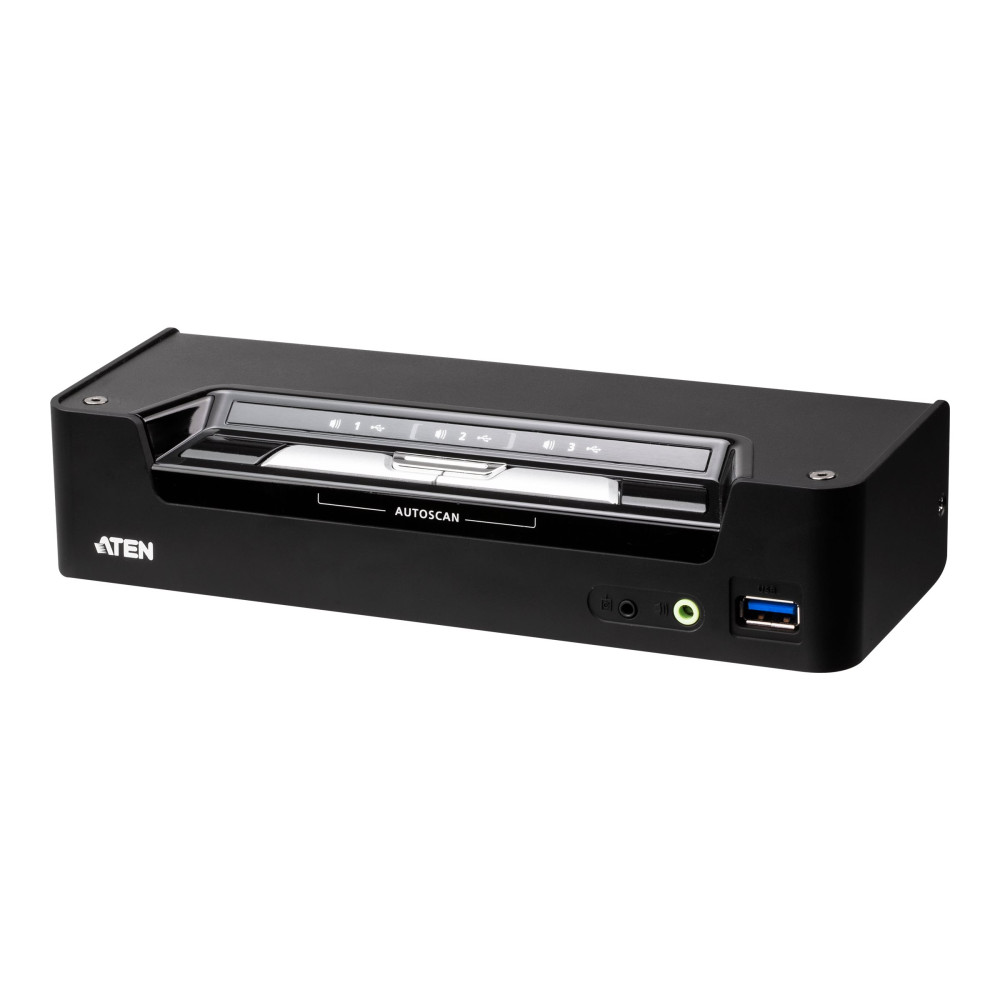 Produktbild för ATEN CS1953 - omkopplare för tangentbord/video/mus/ljud/USB - 3 portar