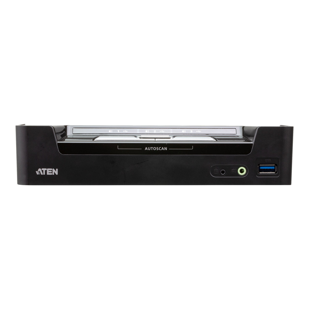 Produktbild för ATEN CS1953 - omkopplare för tangentbord/video/mus/ljud/USB - 3 portar