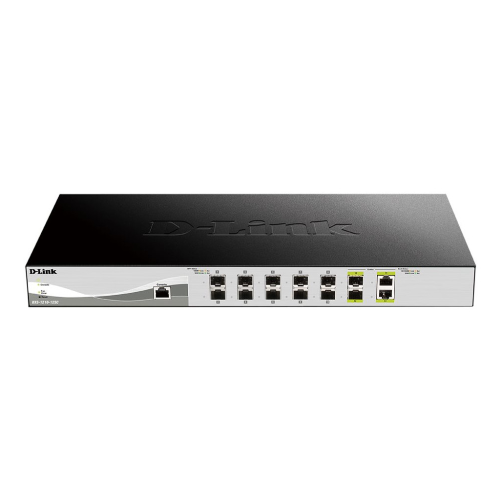 Produktbild för D-Link DXS 1210-12SC - switch - 12 portar - smart - rackmonterbar