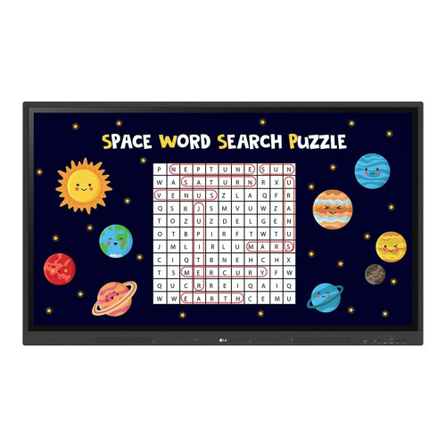 LG Electronics LG CreateBoard 86TR3DK-BY TR3DK Series - 86" LED-bakgrundsbelyst LCD-skärm - 4K - för utbildning/företag