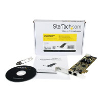 Produktbild för StarTech.com Dual Port PCI Express Gigabit Ethernet Network Card Adapter - 2 Port PCIe NIC 10/100/100 Server Adapter with PoE PSE (ST2000PEXPSE) - nätverksadapter - PCI Express x1 - Gigabit Ethernet x 2