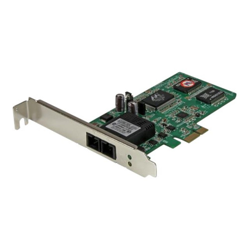 StarTech.com StarTech.com PCI Express (PCIe) Gigabit Ethernet-nätverkskortadapter för fiber med SC i multiläge - 550 m - nätverksadapter - PCI Express x1 - 1000Base-FX