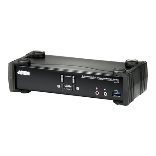ATEN Technology ATEN CS1922 KVMP Switch - omkopplare för tangentbord/video/mus/ljud/USB - 2 portar