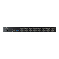 Produktbild för StarTech.com 1U hyllmonterbart USB KVM-switch-paket med 16 portar, OSD och kablar - omkopplare för tangentbord/video/mus - 16 portar
