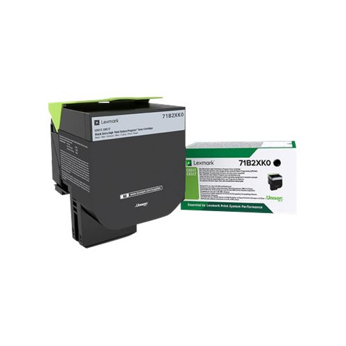 Lexmark International Lexmark - Extra lång livslängd - svart - original - tonerkassett - LCCP, LRP