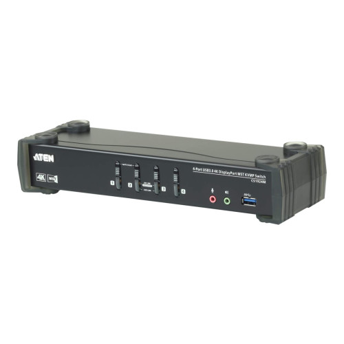 ATEN Technology ATEN CS1924M KVMP Switch - omkopplare för tangentbord/video/mus/ljud/USB - 4 portar