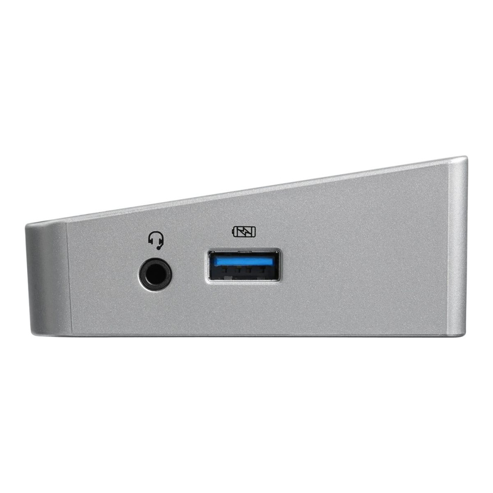 Produktbild för StarTech.com 4K USB-C-docka för tre skärmar med 5 USB 3.0-portar - 100W PD - dockningsstation - USB-C - HDMI, DP - 1GbE - TAA-kompatibel