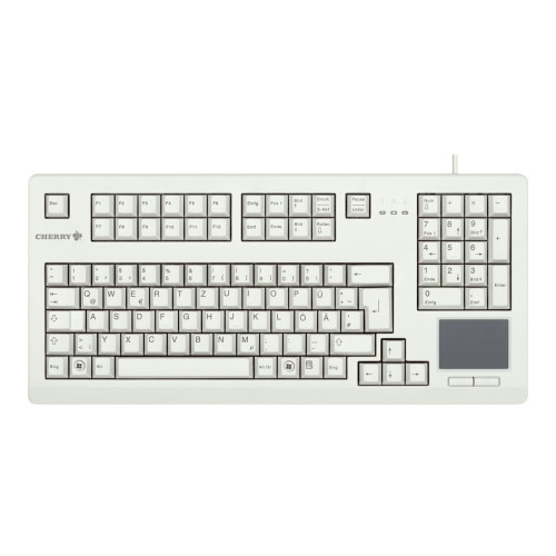 CHERRY CHERRY Advanced Performance Line TouchBoard G80-11900 - tangentbord - tysk - ljusgrå Inmatningsenhet