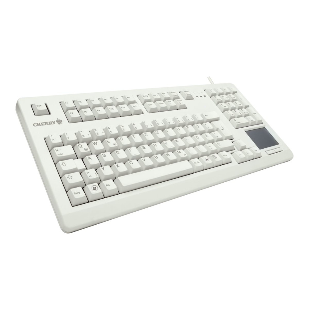 Produktbild för CHERRY Advanced Performance Line TouchBoard G80-11900 - tangentbord - tysk - ljusgrå Inmatningsenhet