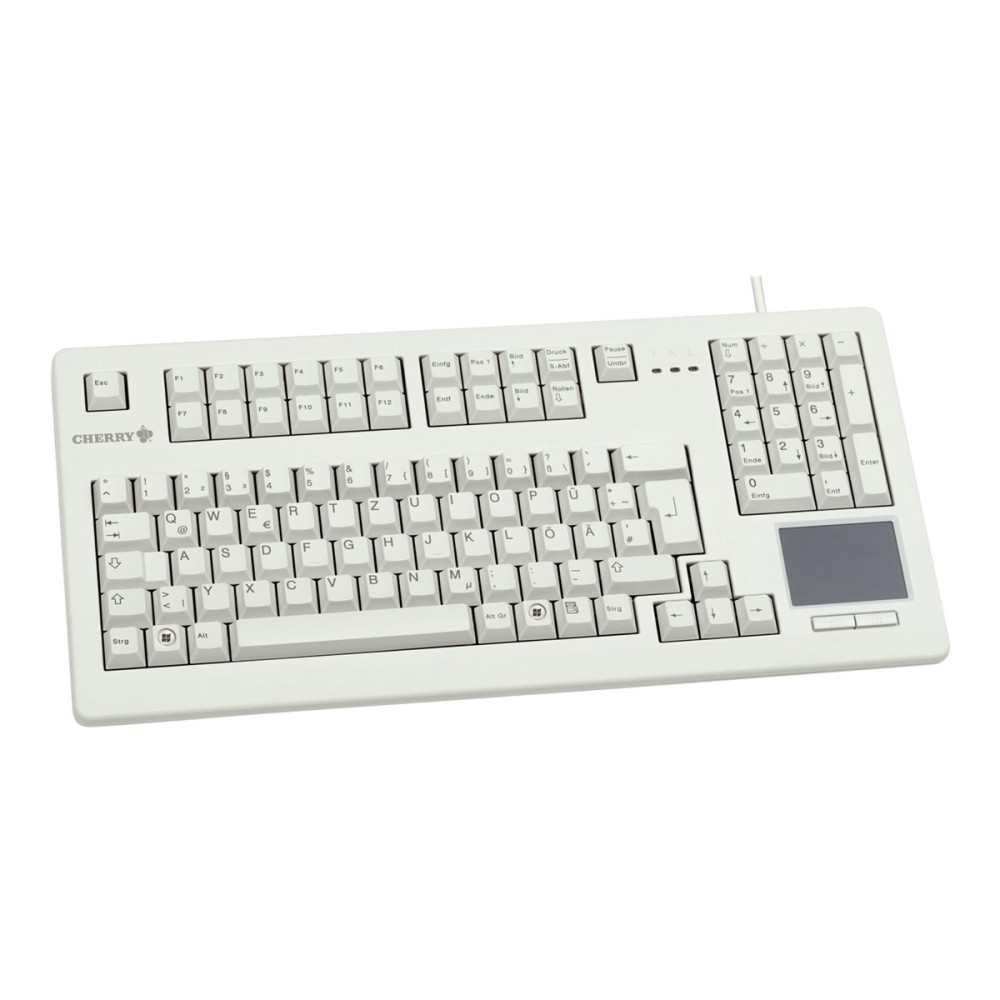 Produktbild för CHERRY Advanced Performance Line TouchBoard G80-11900 - tangentbord - tysk - ljusgrå Inmatningsenhet