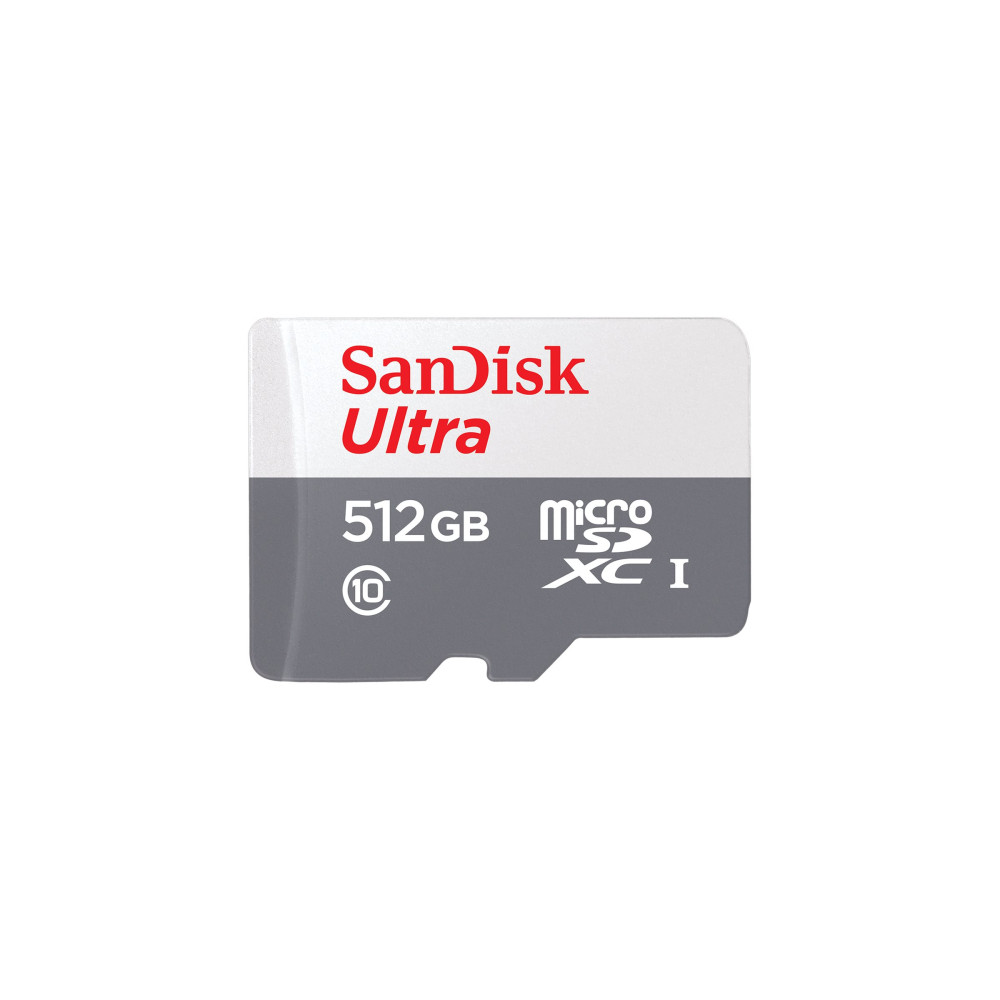 Produktbild för SanDisk Ultra - flash-minneskort - 512 GB - mikroSDXC UHS-I