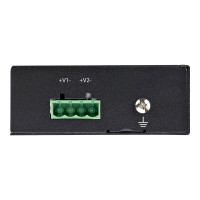 Produktbild för StarTech.com Industrial Gigabit PoE Splitter, 90W High Speed Power over Ethernet PoE+++ Splitter, 12-48V DC Splitter 802.3bt, LAN/RJ45 Ultra PoE to DC Adapter, -40C to +75C, High Power - Gigabit PoE Splitter (POESLT1G48V) - PoE linjedelare - 90 Watt