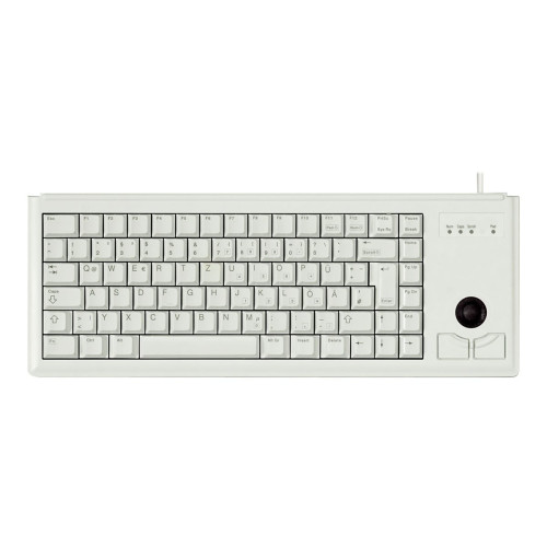 CHERRY CHERRY Compact-Keyboard G84-4400 - tangentbord - europeiska - ljusgrå Inmatningsenhet