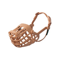 Produktbild för Baskerville hundhalsband CLASSIC 5 beige, längd 6 cm, omkret...