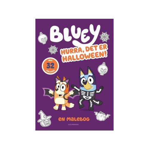Gyldendal Bluey – Hurra, det är halloween! | Ludo Studio Pty Ltd | Spr...