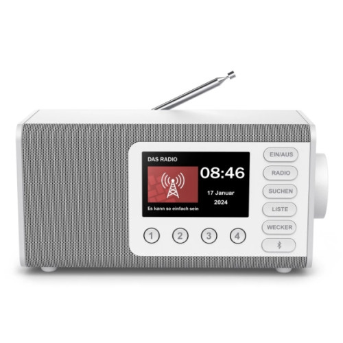 Hama Hama DR1001, Personlig, Digital, DAB, DAB+, FM, 5 W, TFT, 10...