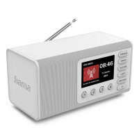 Produktbild för Hama DR1001, Personlig, Digital, DAB, DAB+, FM, 5 W, TFT, 10...