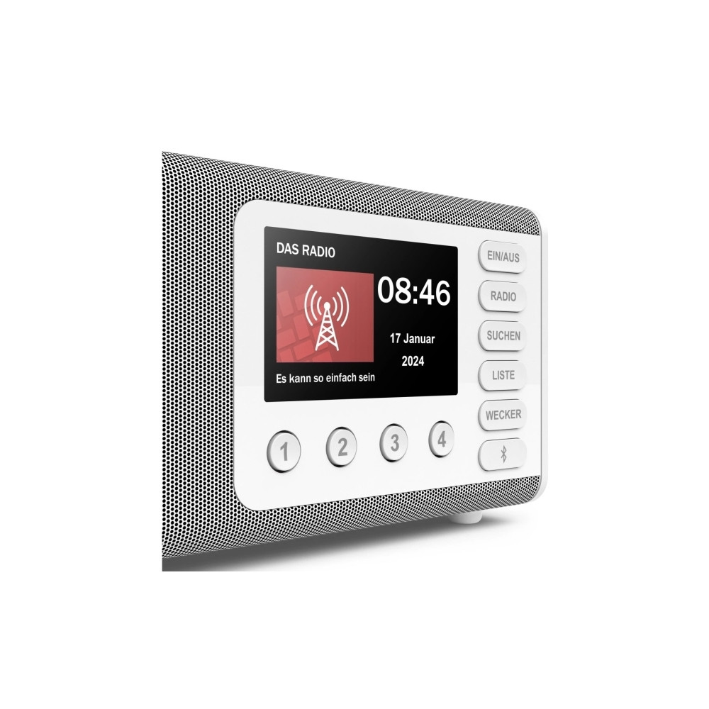 Produktbild för Hama DR1001, Personlig, Digital, DAB, DAB+, FM, 5 W, TFT, 10...