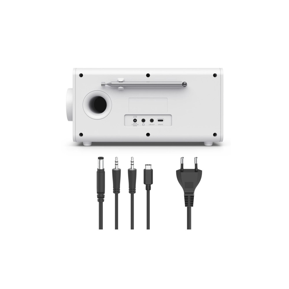 Produktbild för Hama DR1001, Personlig, Digital, DAB, DAB+, FM, 5 W, TFT, 10...