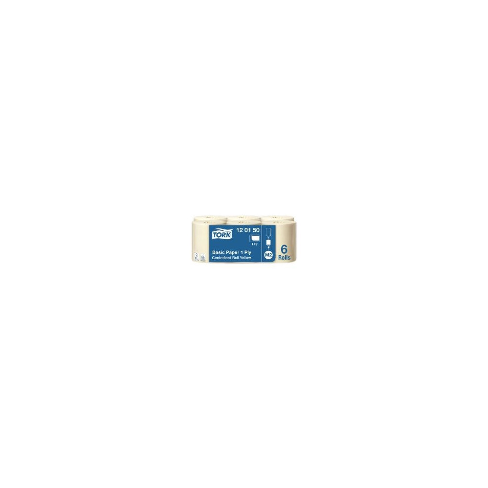 Produktbild för Allroundpapper Tork® M2 Basic centerfeed 120150, 1-lagers, f...