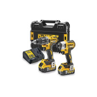 Produktbild för DeWALT DCK268P2T-QW, Eldriven skruvdragare, Pistolhandtag, S...