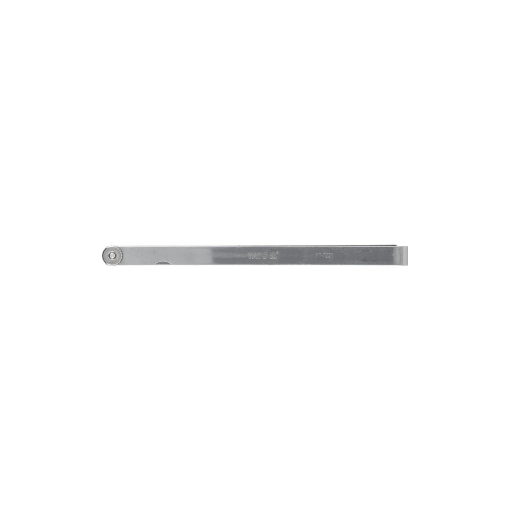 Produktbild för Yato Feeler gauge 17 blad 200mm 0.02