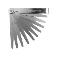 Produktbild för Yato Feeler gauge 17 blad 200mm 0.02