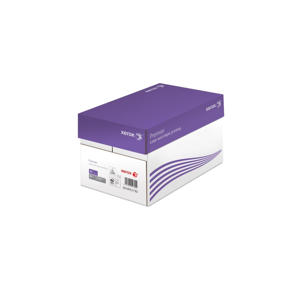 Produktbild för Xerox Premier kopieringspapper white 4 hål DIN obestruket No...