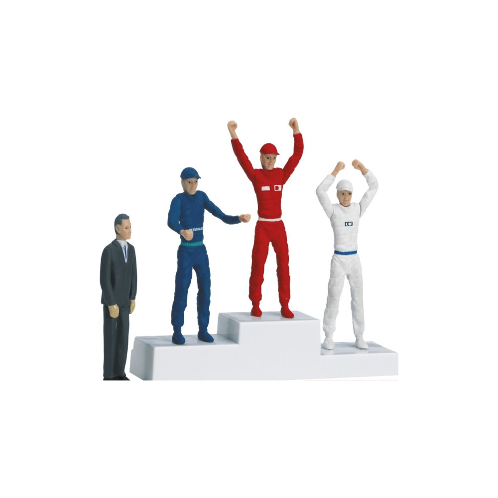 Produktbild för Carrera Toys Winner‘s rostrum with set of figures, Multifärg