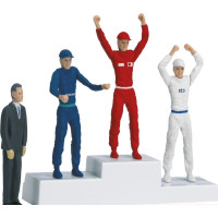 Produktbild för Carrera Toys Winner‘s rostrum with set of figures, Multifärg