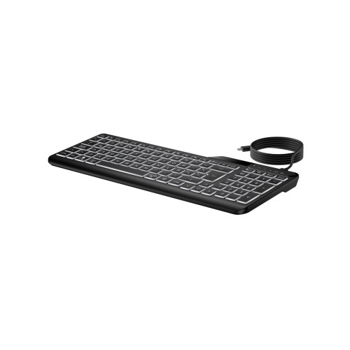 Hewlett-Packard HP 405 - tangentbord - flera enheter - 65% compact - tysk - svart Inmatningsenhet