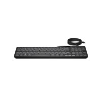 Produktbild för HP 405 - tangentbord - flera enheter - 65% compact - tysk - svart Inmatningsenhet