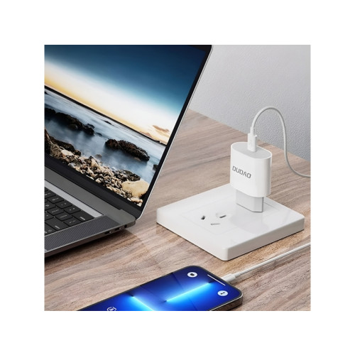 Dudao Dudao A14EUC PD 20W USB-C nätladdare med kabel