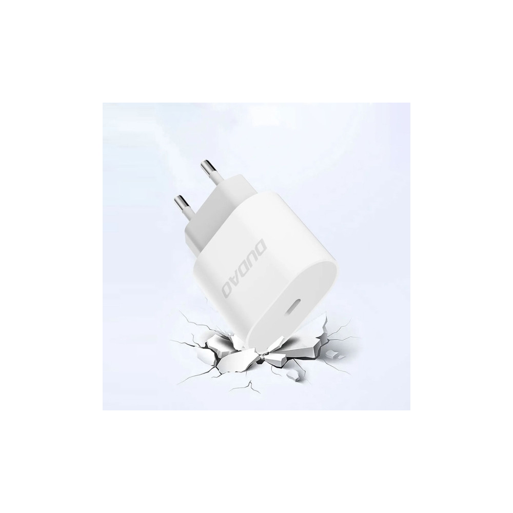 Produktbild för Dudao A14EUC PD 20W USB-C nätladdare med kabel