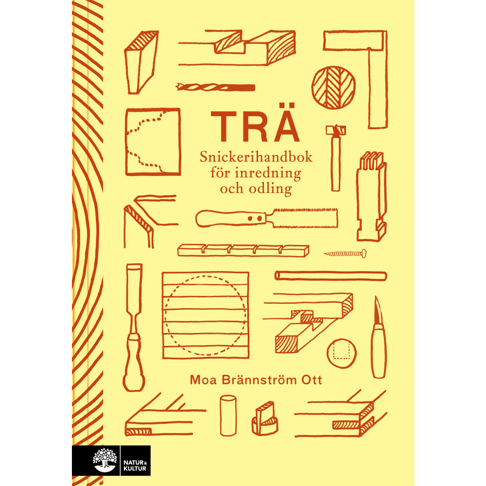 Produktbild för Trä : snickerihandbok för inredning och odling (inbunden)