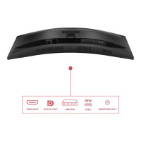 Produktbild för AOC CU34E4CV - LED-skärm - böjd - 34" - HDR