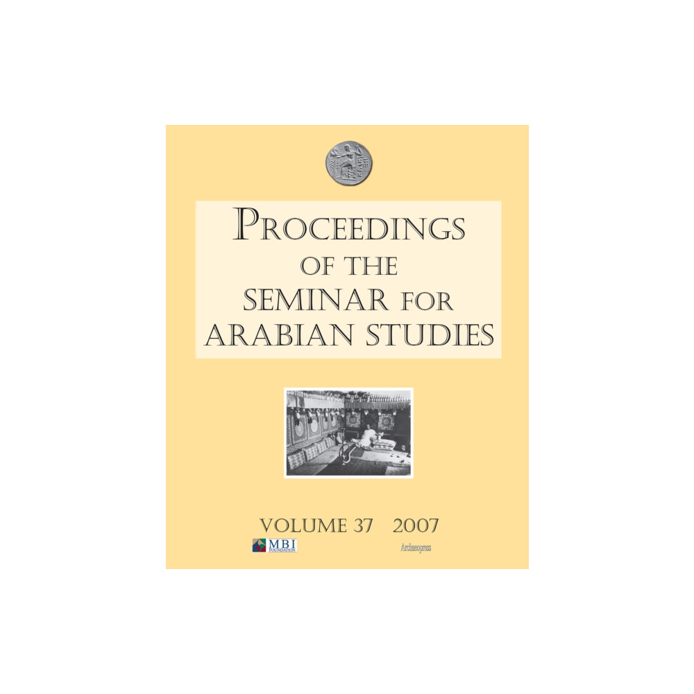 Produktbild för Proceedings of the Seminar for Arabian Studies Volume 38 2008 (häftad, eng)