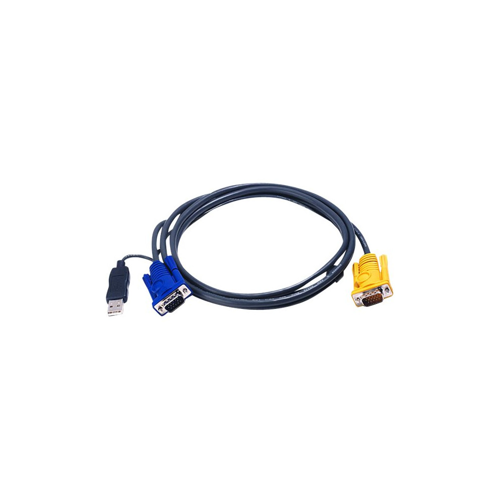 Produktbild för ATEN 2L-5202UP - tangentbords-/video-/muskabel - 1.8 m