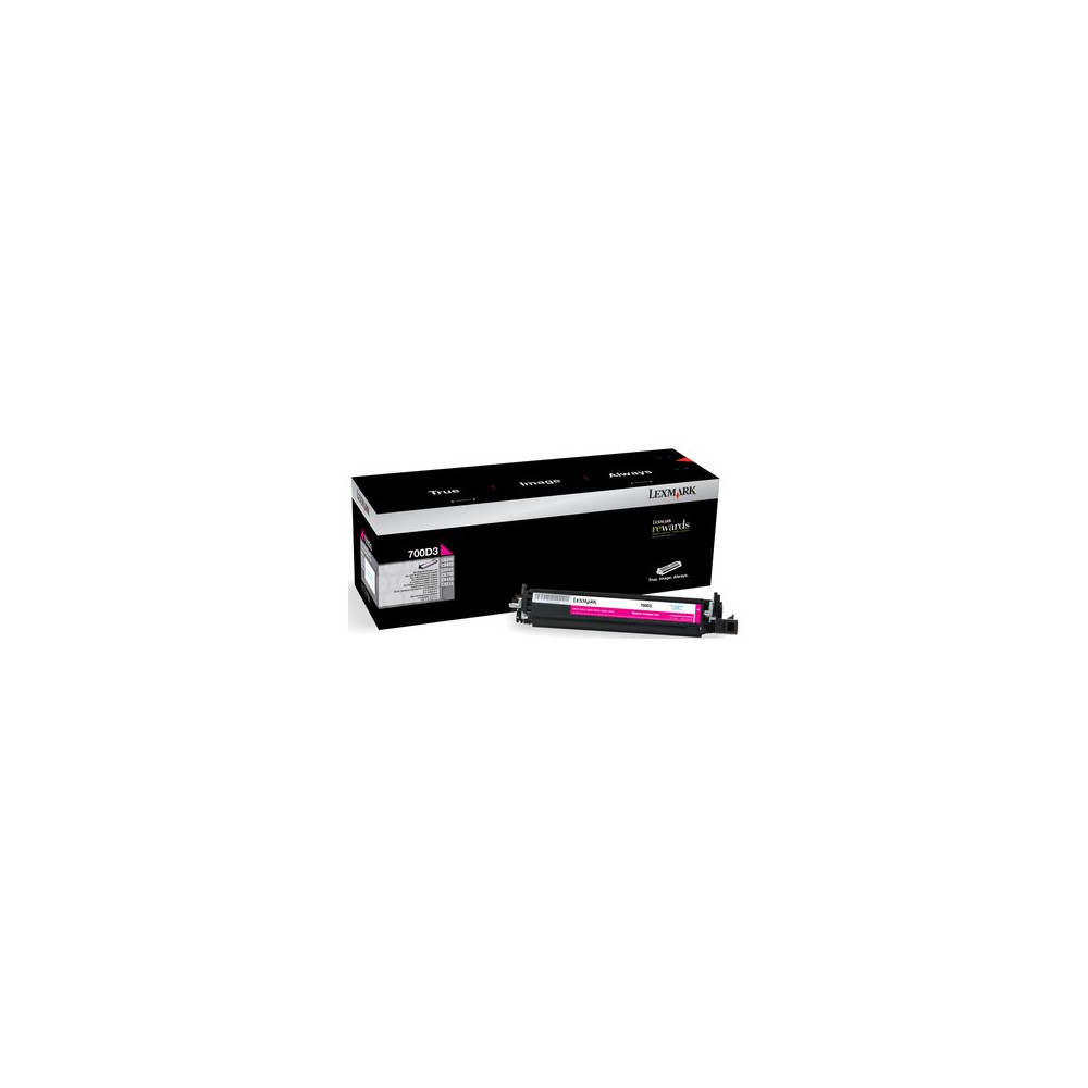 Produktbild för Lexmark 700D3 - magenta - original - framkallningssats - LCCP