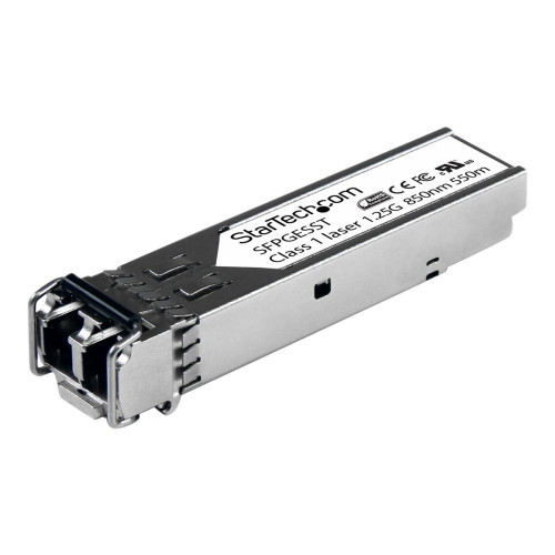 StarTech.com StarTech.com Cisco SFP-GE-S-kompatibel SFP-fibermodul - 1000BASE-SX - SFP-sändar/mottagarmodul (mini-GBIC) - 1GbE