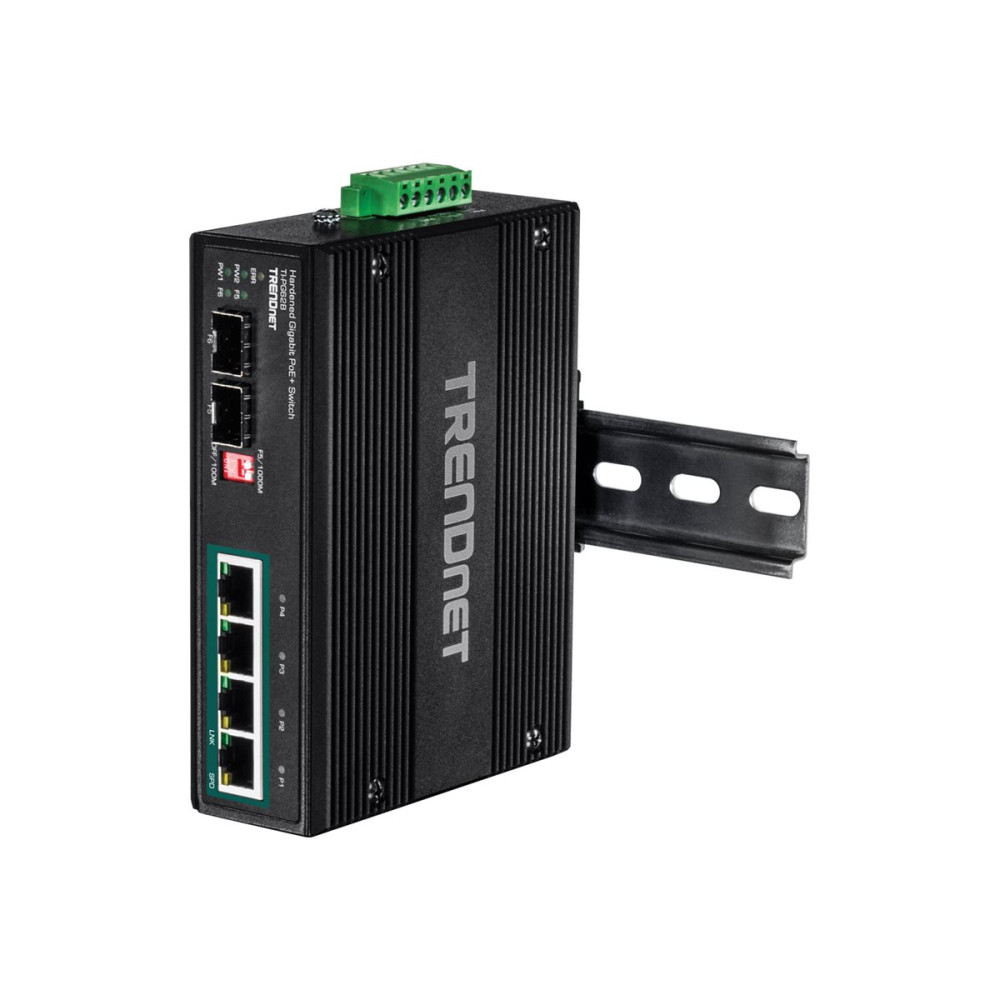 Produktbild för TRENDnet TI-PG62B - switch - 6 portar - ohanterad - TAA-kompatibel