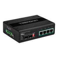 Produktbild för TRENDnet TI-PG62B - switch - 6 portar - ohanterad - TAA-kompatibel