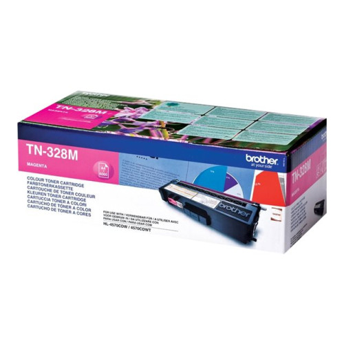 Brother Brother TN328M - magenta - original - tonerkassett